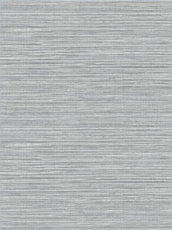 Vinyl Grasscloth fabric in cove gray color - pattern number AW74512 - by Collins and Company in the Casa Blanca 2 collection
