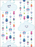 Trolls Clouds Peel and Stick wallpaper in blue color - pattern number RMK11188RL - by York in the Peel and Stick Wallpaper by York collection