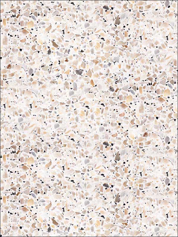 Terrazzo Peel and Stick wallpaper in multi colored color - pattern number RMK11277WP - by York in the Peel and Stick Wallpaper by York collection