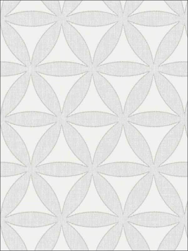 Bohemian Rhapsody wallpaper in harbor grey color - pattern number WBP11300.WT.0 - by Winfield Thybony in the Barclay Butera Living in Style collection