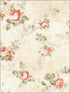 English Flower fabric in soft beige color - pattern number RM60506 - by Casa Mia in the Diamond collection