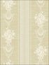 Antique Stripes fabric in soft gold grey color - pattern number RM61411 - by Casa Mia in the Diamond collection