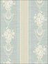 Antique Stripes fabric in soft blue grey color - pattern number RM61412 - by Casa Mia in the Diamond collection