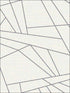 Geo fabric in white grey color - pattern number RM90708 - by Casa Mia in the Graphite collection