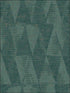 Small Triangle fabric in green dark green color - pattern number RM91004 - by Casa Mia in the Graphite collection
