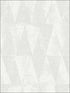 Small Triangle fabric in white grey color - pattern number RM91007 - by Casa Mia in the Graphite collection