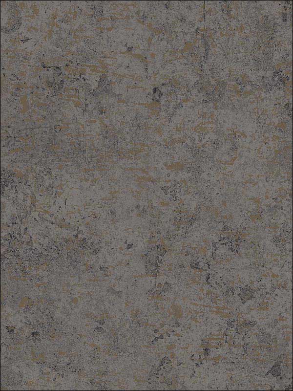 Plain Marble wallpaper in soft black color - pattern number RM91200 - by Casa Mia in the Graphite collection