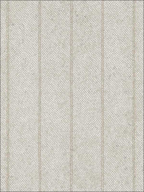 Skin Stripes wallpaper in soft grey white color - pattern number RM91307 - by Casa Mia in the Graphite collection