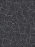 Tile Effect fabric in soft black grey color - pattern number RM91400 - by Casa Mia in the Graphite collection