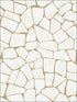 Tile Effect wallpaper in white gold color - pattern number RM91405 - by Casa Mia in the Graphite collection