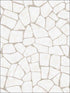 Tile Effect fabric in white cream color - pattern number RM91407 - by Casa Mia in the Graphite collection