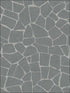 Tile Effect fabric in grey silver color - pattern number RM91408 - by Casa Mia in the Graphite collection