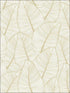 Metal Leaf wallpaper in white gold color - pattern number RM91605 - by Casa Mia in the Graphite collection