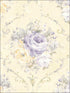 Classic Flora Cameo fabric in yellow color - pattern number RM50509 - by Casa Mia in the Opal collection