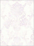 Neoclassic Hidden Damask fabric in soft purple color - pattern number RM50609 - by Casa Mia in the Opal collection