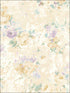 Bouquet Flower fabric in soft beige soft purple color - pattern number RM50709 - by Casa Mia in the Opal collection