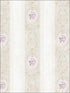 Floral Stripes wallpaper in white soft grey color - pattern number RM50909 - by Casa Mia in the Opal collection