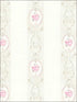 English Rose wallpaper in cream pink color - pattern number RM50911 - by Casa Mia in the Opal collection