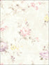 English Rose wallpaper in beige pink color - pattern number RM51009 - by Casa Mia in the Opal collection
