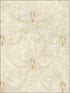 Fleur De Lys fabric in send gold color - pattern number RM51105 - by Casa Mia in the Opal collection