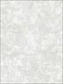 Neoclassic Scroll fabric in white soft grey color - pattern number RM51803 - by Casa Mia in the Opal collection