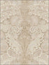 Old Damask fabric in soft beige cream color - pattern number RM80006 - by Casa Mia in the Quartz collection