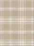 Tartan fabric in beige white color - pattern number RM80106 - by Casa Mia in the Quartz collection