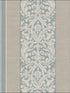 Gothic Stripes fabric in blue grey color - pattern number RM80602 - by Casa Mia in the Quartz collection