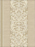 Gothic Stripes fabric in beige gold color - pattern number RM80607 - by Casa Mia in the Quartz collection