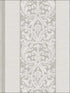 Gothic Stripes fabric in grey white color - pattern number RM80608 - by Casa Mia in the Quartz collection