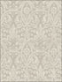 Gothic Scroll wallpaper in soft brown color - pattern number RM80702 - by Casa Mia in the Quartz collection