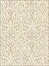 Gothic Scroll wallpaper in gold color - pattern number RM80707 - by Casa Mia in the Quartz collection