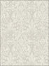 Gothic Scroll wallpaper in silver grey color - pattern number RM80708 - by Casa Mia in the Quartz collection