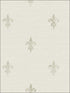 French Lily wallpaper in grey color - pattern number RM80802 - by Casa Mia in the Quartz collection