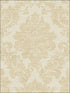 Textile Damask fabric in gold color - pattern number RM81105 - by Casa Mia in the Quartz collection