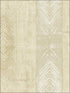 Tribal Stripes fabric in beige cream color - pattern number RM40105 - by Casa Mia in the Titanium collection