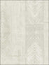 Tribal Stripes fabric in white soft grey color - pattern number RM40110 - by Casa Mia in the Titanium collection
