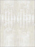 Abstract Bead fabric in white cream color - pattern number RM40304 - by Casa Mia in the Titanium collection