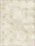 Square Faux Texture fabric in white soft grey color - pattern number RM40805 - by Casa Mia in the Titanium collection