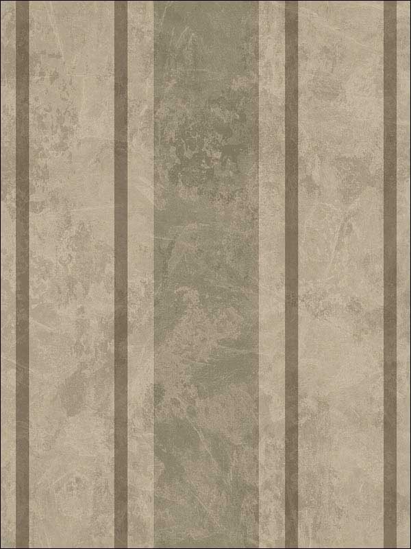 Stripes wallpaper in soft brown dark brown color - pattern number RM41306 - by Casa Mia in the Titanium collection