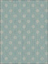 Geometric Hexagon fabric in silver grey blue color - pattern number RM30604 - by Casa Mia in the Zinc by Casa Mia collection