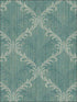 Double Scroll fabric in gulf stream white color - pattern number RM30704 - by Casa Mia in the Zinc by Casa Mia collection