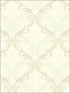 Double Scroll fabric in cream white beige color - pattern number RM30705 - by Casa Mia in the Zinc by Casa Mia collection