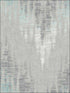 Graffity Effect fabric in grey dark grey soft blue color - pattern number RM70204 - by Casa Mia in the Zircon collection