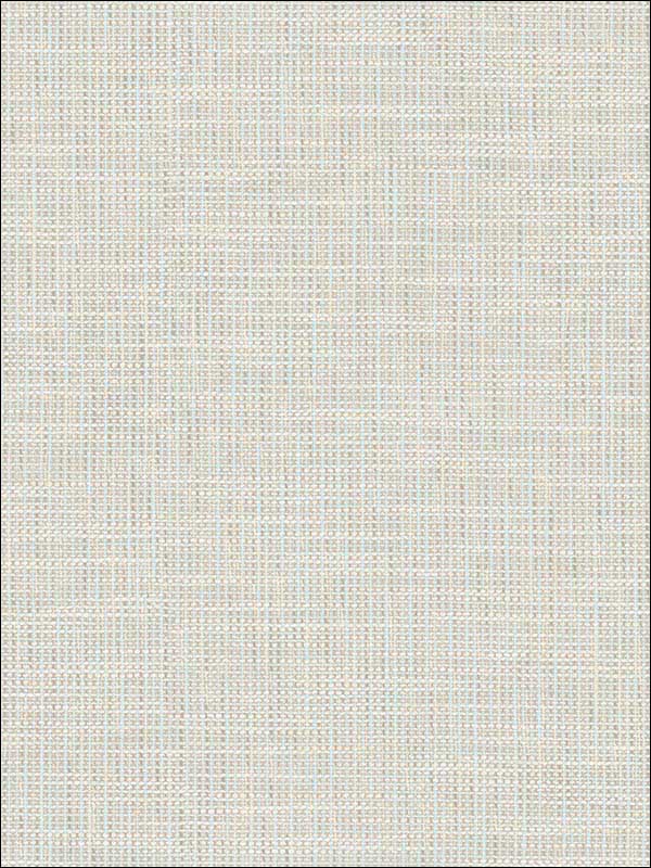 Grasscloth Effect wallpaper in soft white color - pattern number RM70708 - by Casa Mia in the Zircon collection