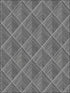 3D Pyramid Grasscloth wallpaper in soft black color - pattern number RM71000 - by Casa Mia in the Zircon collection