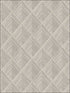 3D Pyramid Grasscloth fabric in soft grey color - pattern number RM71007 - by Casa Mia in the Zircon collection