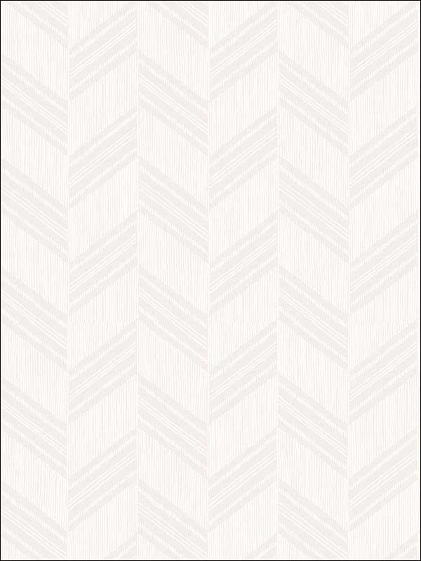Boho Chevron Stripe fabric in daydream gray and ivory color - pattern number RY30410 - by Seabrook in the Boho Rhapsody collection