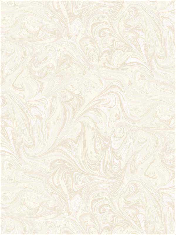 Sierra Marble wallpaper in cream and ivory color - pattern number RY31103 - by Seabrook in the Boho Rhapsody collection