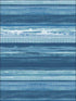 Horizon Brushed Stripe wallpaper in washed denim and sky blue color - pattern number RY31302 - by Seabrook in the Boho Rhapsody collection